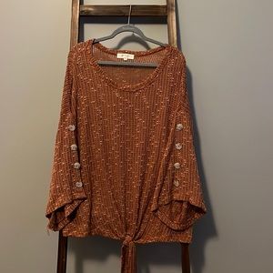 A beautiful soul three-quarter length sleeve sweater